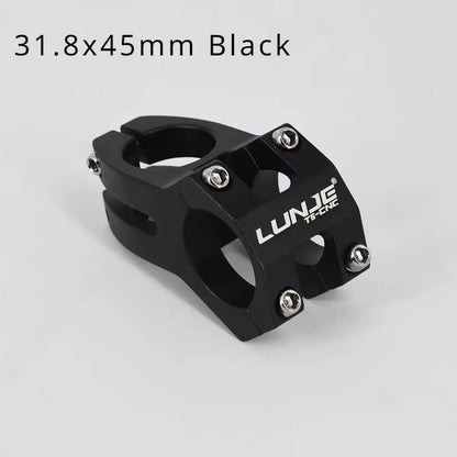 Bicycle Handlebar Stem MTB Power Short 45Mm Mountain Bike Bridge 25.4/31.8Mm Pipe Cycling Stem Riser Table