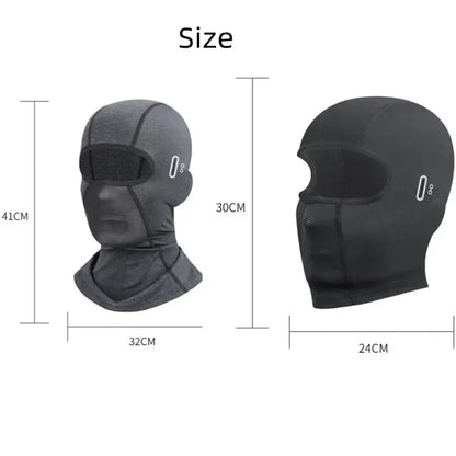 Men'S Balaclava Face Mask - Breathable, Sun Protection, Ice Silk Mask