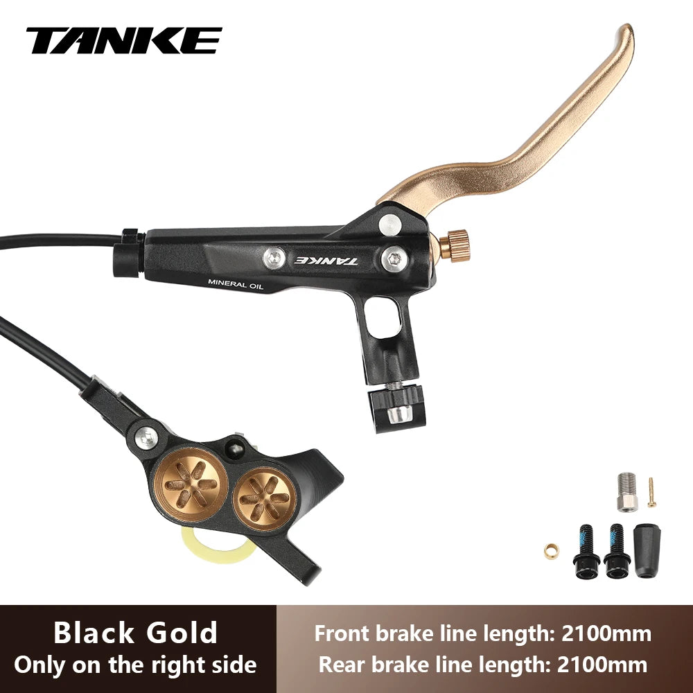 E-Bike MTB 4 Piston Hydraulic Disc Brake Set