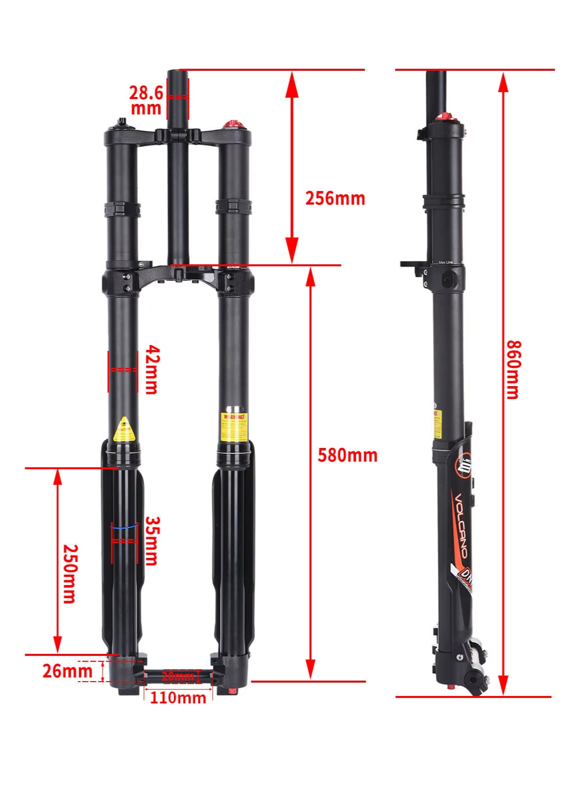 Surron KKE Style Forks