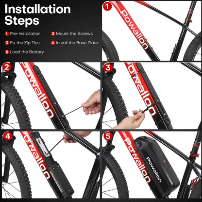 Ebike Battery Mount Bracket