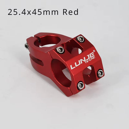 Bicycle Handlebar Stem MTB Power Short 45Mm Mountain Bike Bridge 25.4/31.8Mm Pipe Cycling Stem Riser Table