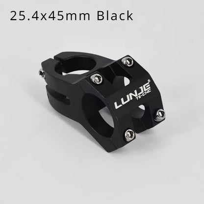 Bicycle Handlebar Stem MTB Power Short 45Mm Mountain Bike Bridge 25.4/31.8Mm Pipe Cycling Stem Riser Table