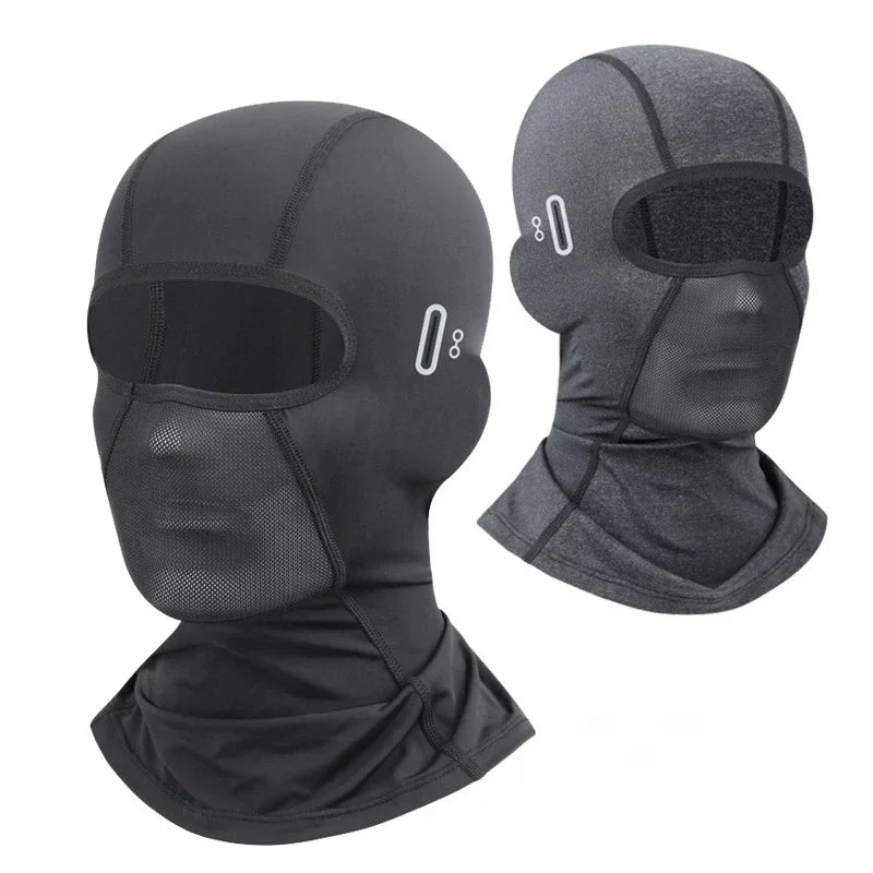 Men'S Balaclava Face Mask - Breathable, Sun Protection, Ice Silk Mask