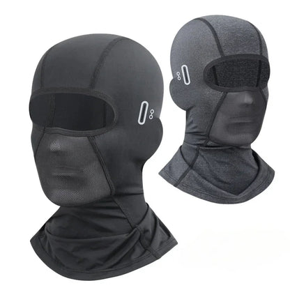 Men'S Balaclava Face Mask - Breathable, Sun Protection, Ice Silk Mask
