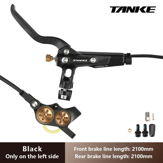 E-Bike MTB 4 Piston Hydraulic Disc Brake Set
