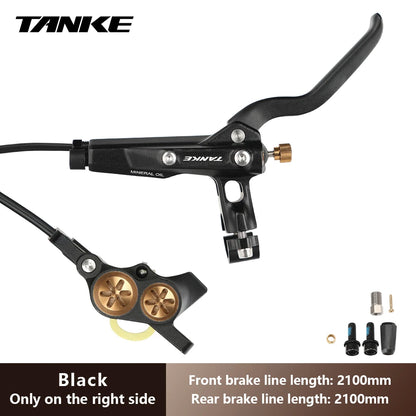 E-Bike MTB 4 Piston Hydraulic Disc Brake Set