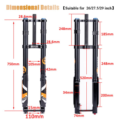 BUCKLOS Downhill Forks