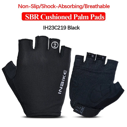 Shockproof GEL Pad Cycling Gloves - Half Finger 