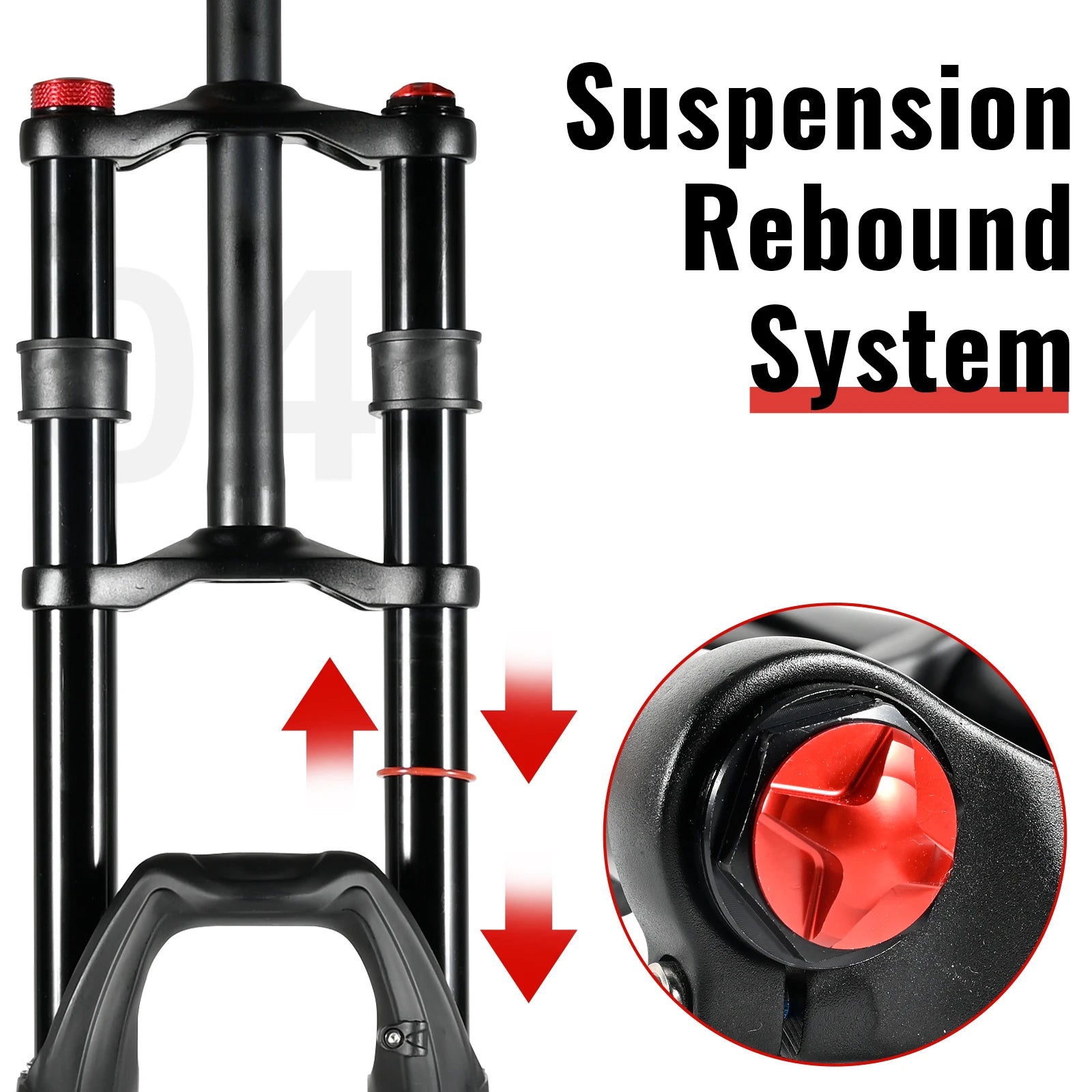 NanLio Double Shoulder Snow Front Fork 