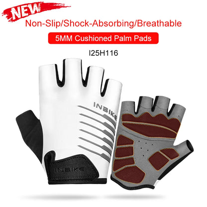 Shockproof GEL Pad Cycling Gloves - Half Finger 