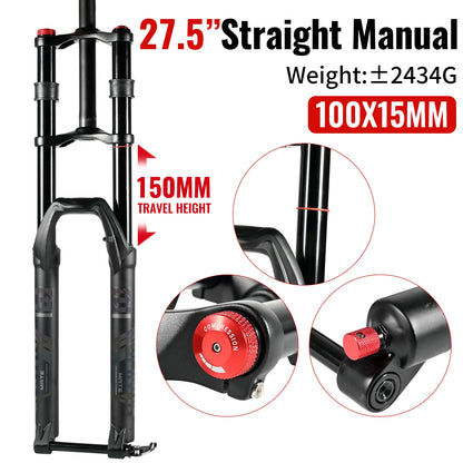 NanLio Double Shoulder Snow Front Fork 