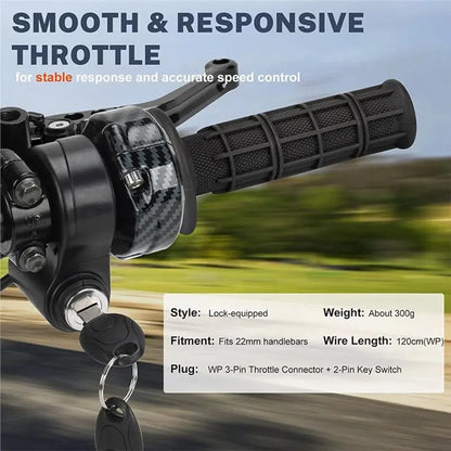 Surron Full Twist Throttle with Key Ignition 